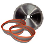 Sägebänder und Sägeblätter