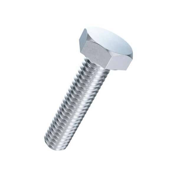 Sechskant-Schrauben ohne Schaft DIN 933-8.8 znb M16x80 | 25 Stück je Packung