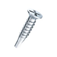 Senk-Bohrschrauben KS H DIN 7504P-Stahl znb 4,8x50 | 100...