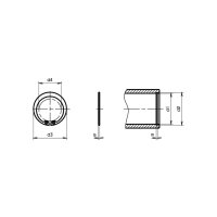Sicherungsringe für Bohrungen DIN 472-FeSt phos J 52x2 | 10 Stück je Packung