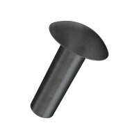 Flachrundnieten DIN 674-Stahl 4x20 | 500 Stück je...