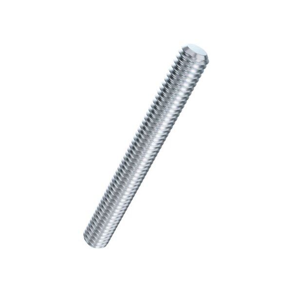 Gewindebolzen Form A DIN 976A-4.6/4.8 verzinkt blau M10x140 | 50 Stück je Packung