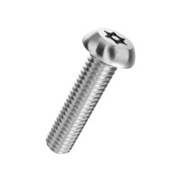 Linsen-Sicherheitsschrauben RESISTORX-rostfrei A2 M6x16 | 25 Stück je Packung