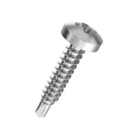 Linsen-Bohrschrauben KS H DIN 7504M-rostfrei A2 3,9x13 |...