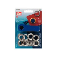 PRYM Öse mit Scheibe si 14mm | 5 Stück je Packung