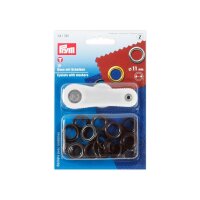 PRYM Öse mit Scheibe goldf 4mm | 5 Stück je...