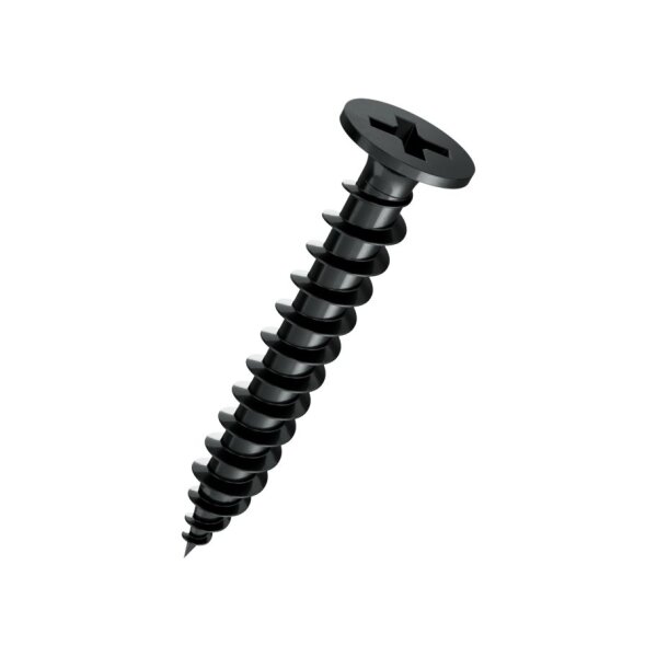 Schnellbauschr. Trompetenkopf St phos. schwarz MF 4,2x75 | 200 Stück je Packung