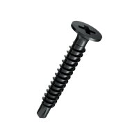 Schnellbauschrauben Trompetenkopf St phos schwarz MF 3,5x55 | 1000 Stück je Packung
