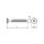 Senk-Spanplattenschr. T mit Schaft u.Fräsrippe St znb 5x100 | 200 Stück je Packung