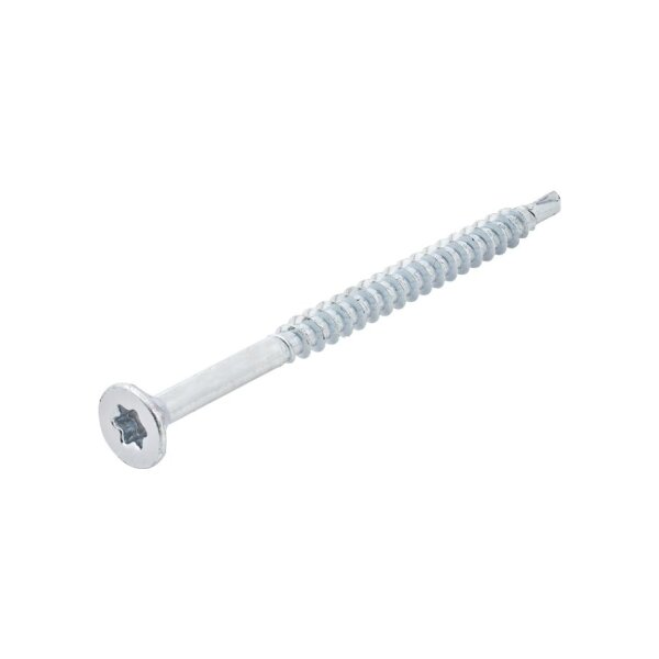 Senk-Holzbohrschrauben m. Fräsrippen T Stahl znb 5x60 | 200 Stück je Packung