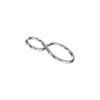 bestaPAC Haken S-Form vernickelt 2.5x30 | 10 Stück...