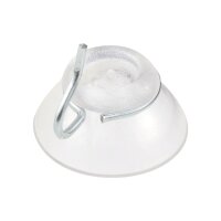 bestaPAC Saugnapf transparent mit kleinem Haken | 5...