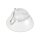 bestaPAC Saugnapf transparent mit grossem Haken | 5 Stück je Packung