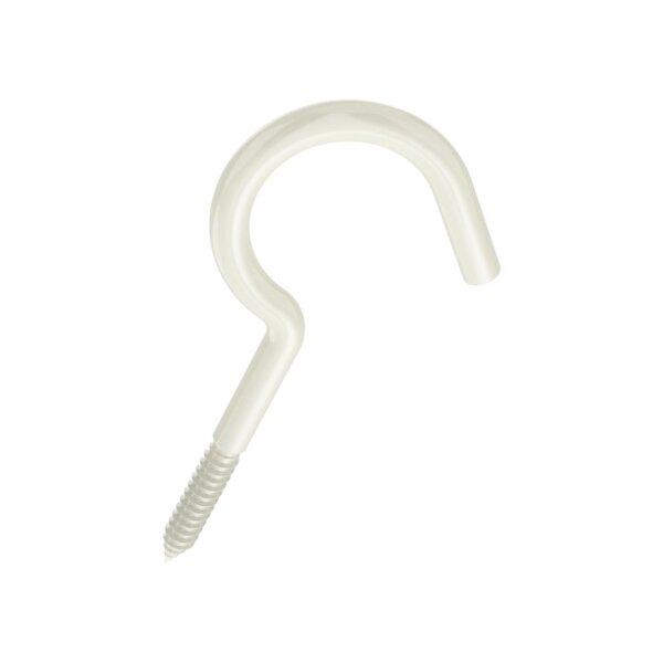 bestaPAC Waschseilhaken weiss 4.7x65 | 5 Stück je Packung