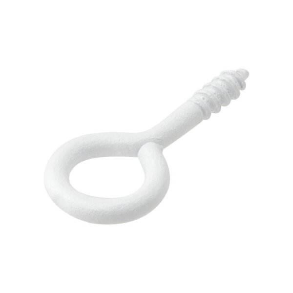 bestaPAC Ringholzschraube weiss 3.2x20 | 10 Stück je Packung