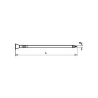 bestaPAC Drahtstift Senkkopf blank 1.2x20 | 10 Stück...