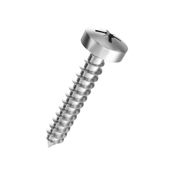 bestaPAC Blechschraube Linsenkopf Z rostfrei 3.5x9.5 | 10 Stück je Packung