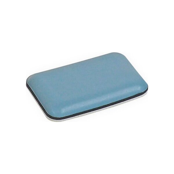 bestaPAC Möbelgleiter Teflon selbstklebend, eckig, 24x34 mm | 5 Stück je Packung
