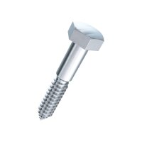 bestaPAC Sechskantholzschraube verzinkt 10x50 | 5...