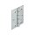 bestaPAC Scharnier verzinkt 60x90 | 5 Stück je Packung