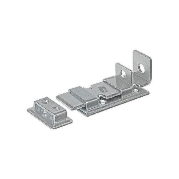 bestaPAC Sicherheitschlossriegel verzinkt 120x48 | 10 Stück je Packung