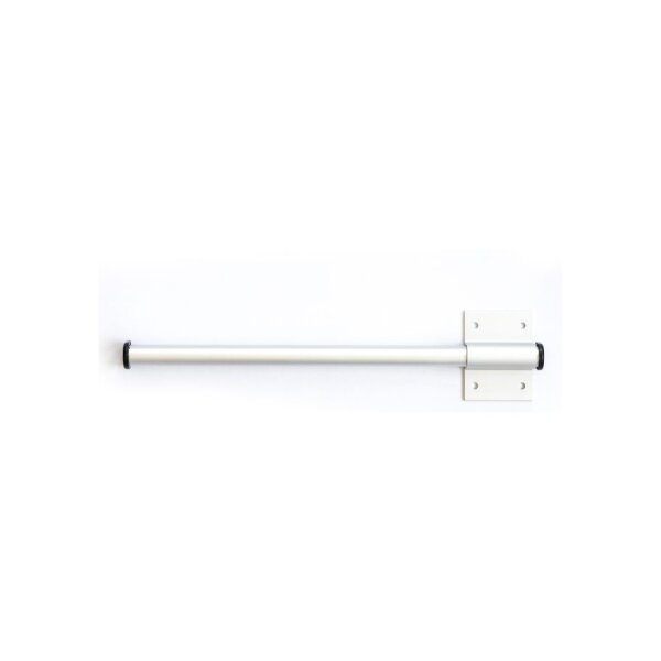 bestaPAC Kleiderstange silberfarbig eloxiert 230mm | 5 Stück je Packung