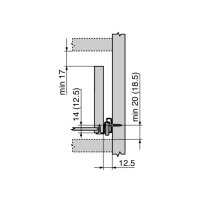 bestaPAC Schubladenführung weiss 400mm