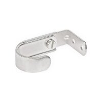 bestaPAC Schrankrohrmittelträger vernickelt 18mm | 5...
