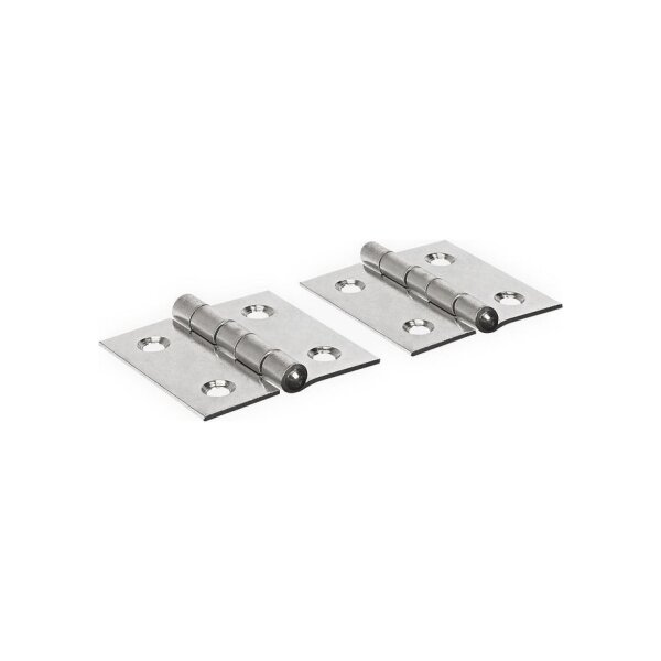 bestaPAC Scharnier schwer verzinkt 50x50 | 5 Stück je Packung