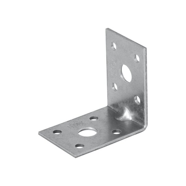 bestaPAC Winkelverbinder verzinkt 90x90x65 | 10 Stück je Packung