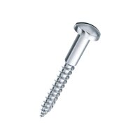 Halbrund-Holzschrauben mit Schlitz DIN 96-Stahl znb 4x20...