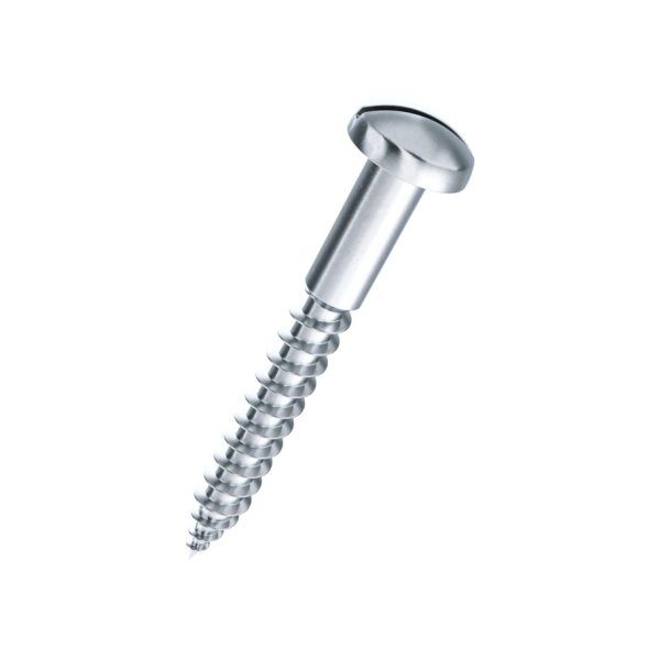 Halbrund-Holzschrauben mit Schlitz DIN 96-Stahl znb 4,5x20 | 200 Stück je Packung