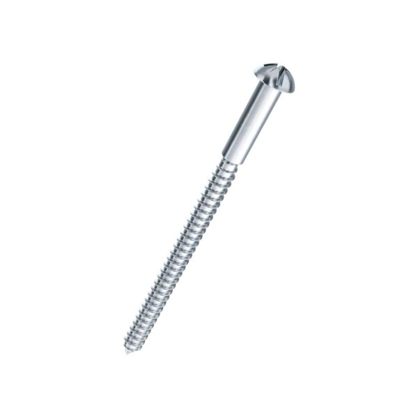Halbrund-Holzschrauben Kombi-KS Z Stahl znb 3,9x90/50 | 200 Stück je Packung