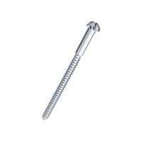 Halbrund-Holzschrauben Kombi-KS Z Stahl znb 3,9x120/50 | 200 Stück je Packung