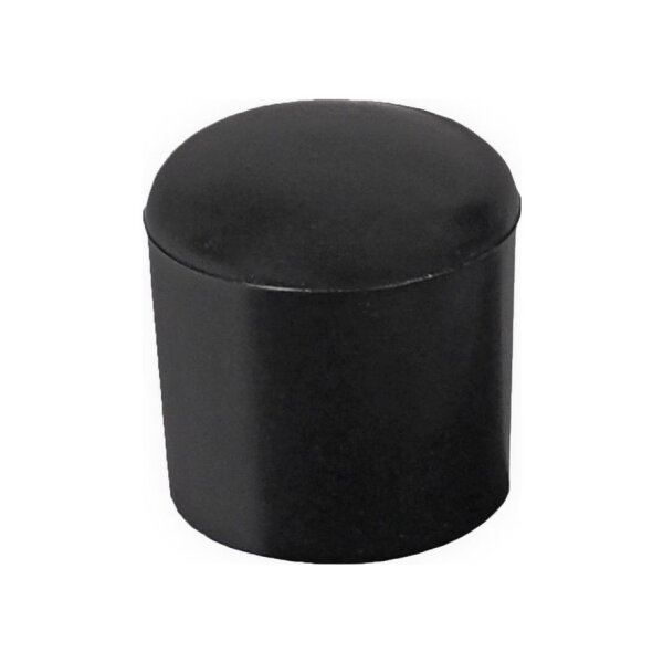 bestaPAC Stuhlbeinkappe schwarz 22mm | 5 Stück je Packung