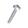 Linsen-Blechschrauben I6Rd ISO 14585C-St znb C 4,8x45 | 100 Stück je Packung