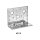 SST Winkelverbinder Stahl feuerverzinkt 90×48×3×116 | 50 Stück je Packung