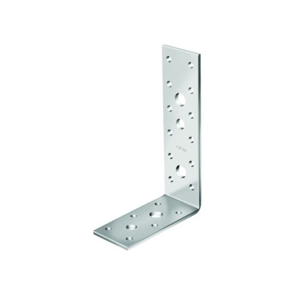 SST Winkelverbinder Stahl feuerverzinkt 142×2×40×4 | 50 Stück je Packung