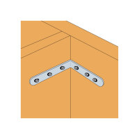 SST Stuhlwinkel Typ EC Stahl verzinkt blau 15×80×80×2,5 | 200 Stück je Packung