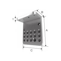 SST Topverbinder Typ EL Aluminium 60x55x10 | 25...