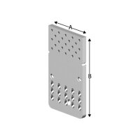 SST Topverbinder Typ EL-S Aluminium 100x178x10 | 25...