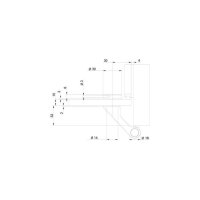 Sassba Einfräsband Just 3D Glas vernickelt matt | 2...