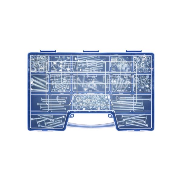 bestaPAC Metallschraubenkoffer | 10 Stück je Packung