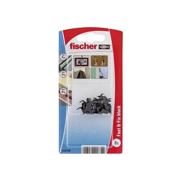 fischer SB Fast & Fix schwarz | 5 Stück je Packung