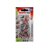 fischer SB Nylondübel Duopower mit Schraube 5x25 | 5 Stück je Packung