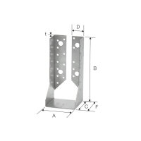 SST Balkenschuh Stahl feuerverzinkt BSIN,80x150x2 | 40...