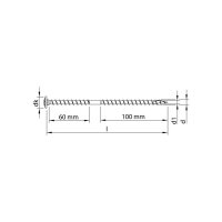 HECO TOPIX-Plus Solar Tellerkopf T-40 8 x 300, A2 | 50...