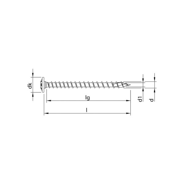 HECO-TOPIX-plus Tellerkopf T-40 10,0 x 100, znb | 50 Stück je Packung