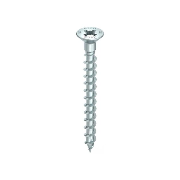 HECO-TOPIX-plus Senkkopf, Kopflochbohrung, 4,0 x 30, znb | 200 Stück je Packung