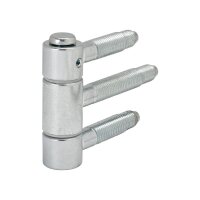 Sassba Einbohrband 3-tlg. Rahmen HR18 FIX verzinkt blau | 12 Stück je Packung